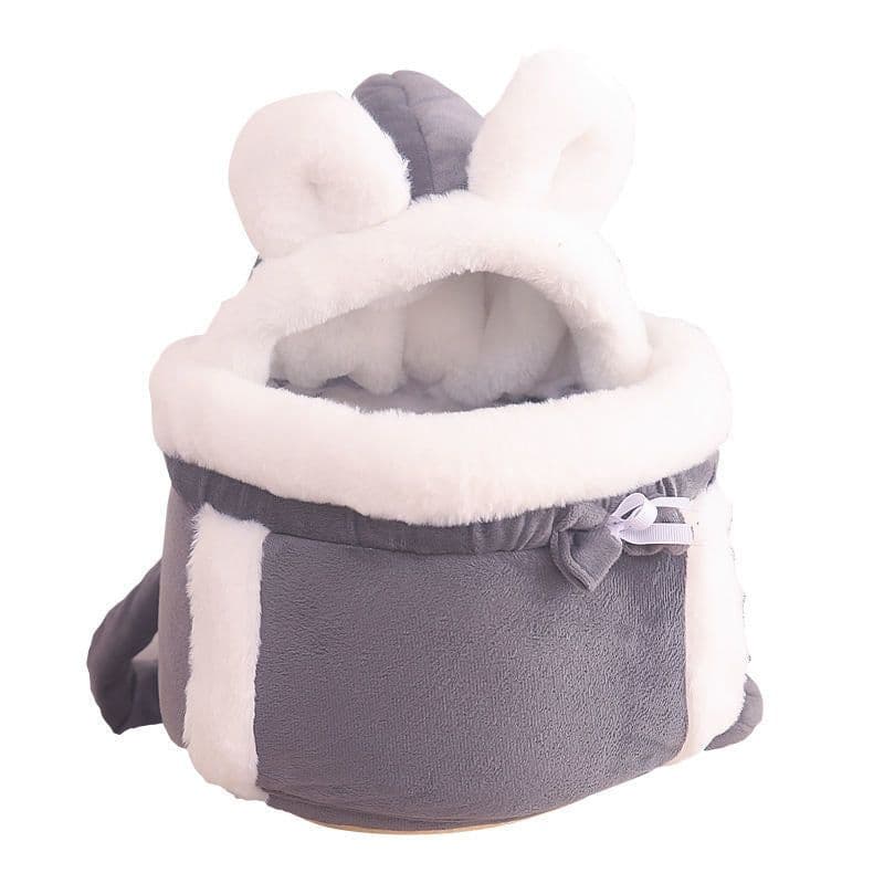 image-Manufacturers directly supply cat bag winter warm outing portable cat outing bag carrying bag large capacity crossbody pet bag