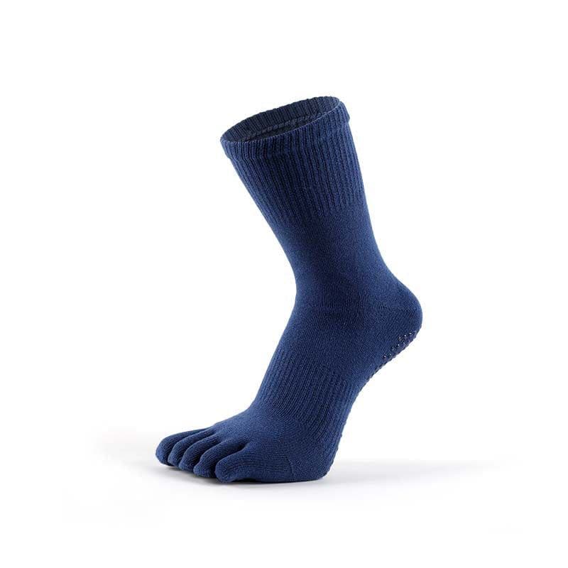 image-MEIKAN Five-Finger Yoga Socks - Black Anti-slip