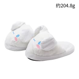 image-Cute Cartoon Slippers - Moving Ears Anti-slip Blue