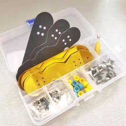 image-Finger Skateboard DIY Toy Set - Plastic Combination Tool - Teens (7-14)