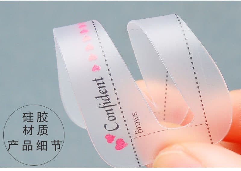 image-Eyebrow Stencil Set - 12 Pcs 10 Shapes