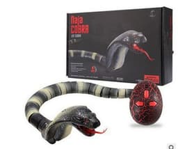 image-Remote Control Rattlesnake Toy - Silver