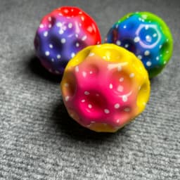 image-66mm Elastic PU Foam Ball - Random Color