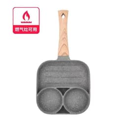 image-Maifan Stone Non-stick Four-Hole Omelette Pan - Korean Style
