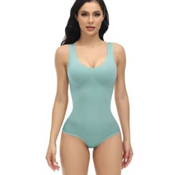 image-European and American one-piece corsets to control abdomen, lift buttocks, shape and shape women's postpartum waist underwear, elastic body corset