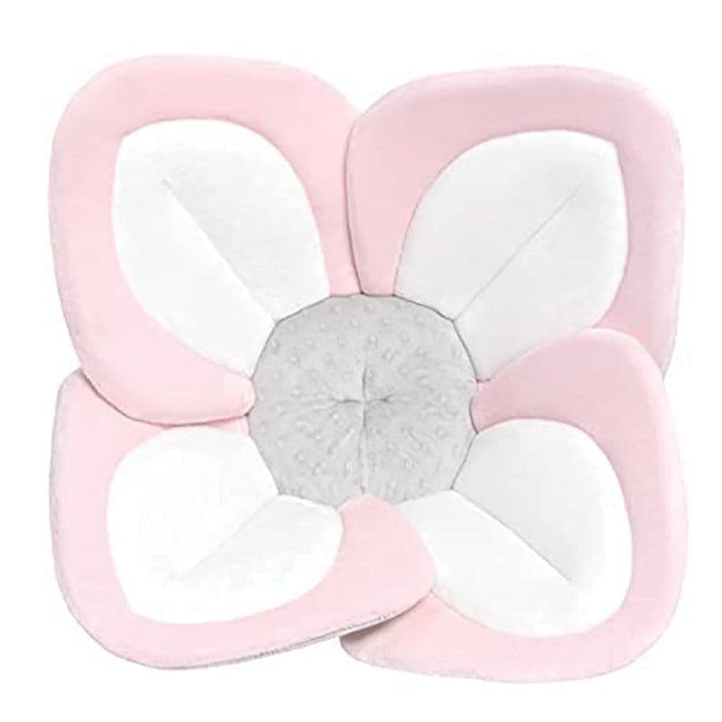 image-Amazon Cross-border Baby Shower Bath Mat Newborn Flower Bath Mat Sun Flower Sink Face Wash Cushion Compression