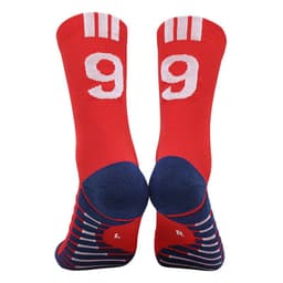 image-Men's Football Socks - Royal Blue, Non-Slip, Nylon Sports (65 characters)