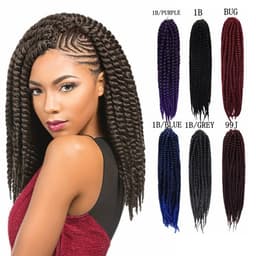 image-Chemical Fiber Wig Spring Twist Braid
