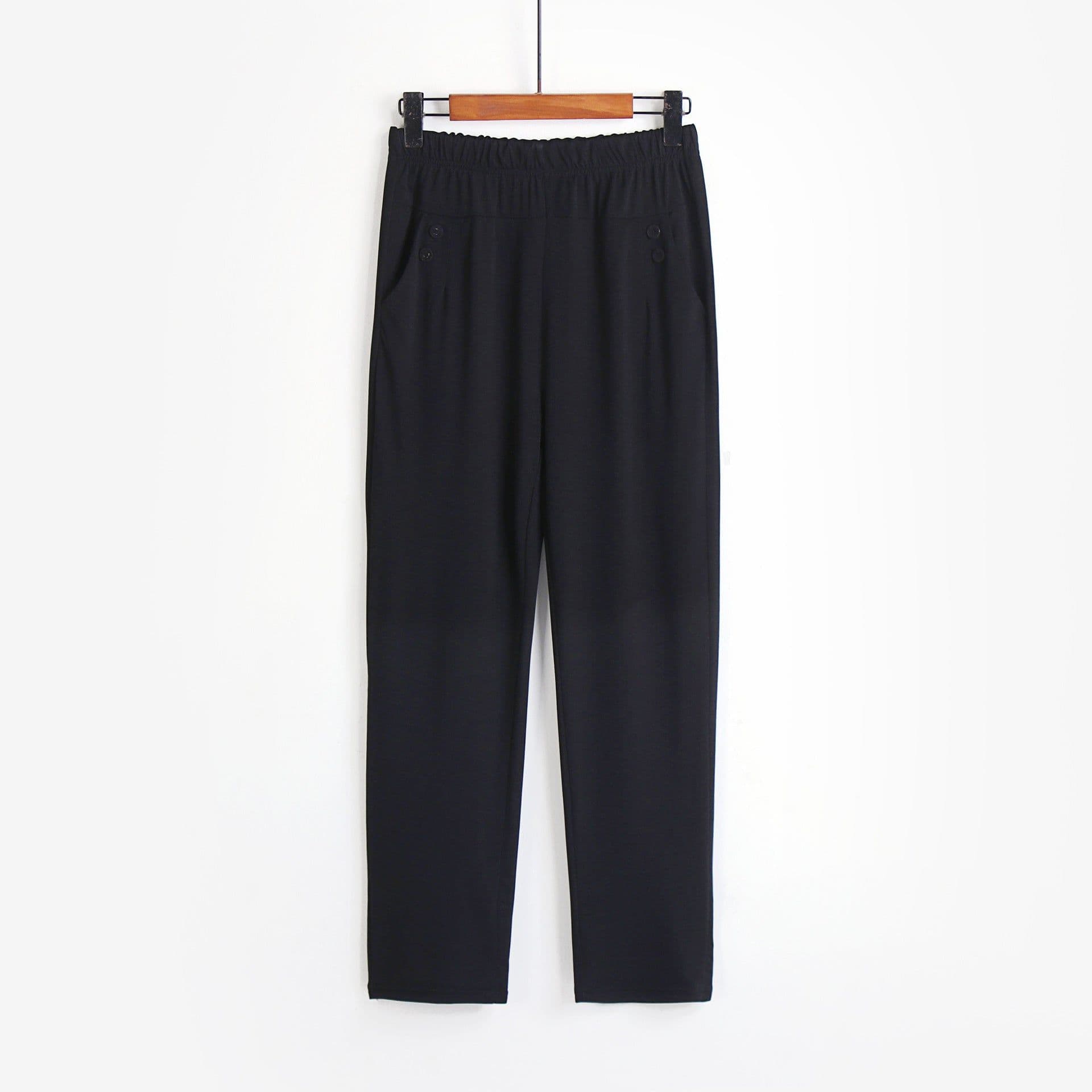 image-Star Rain Cropped Pants - Army Green Tencel
