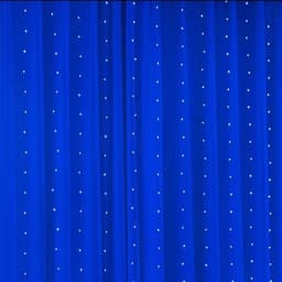 image-Cross-border LED Copper Wire Waterfall Curtain Light String Christmas Wedding Bedroom USB Remote Control Decorative Light with Hook