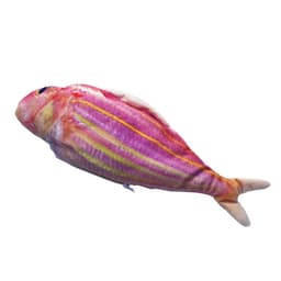 image-Interactive Plush Fish Cat Toy - USB Rechargeable
