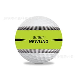 image-Golf's new three-layer game ball, 360-degree seamless alignment, putter, high-density end ball, logo printable