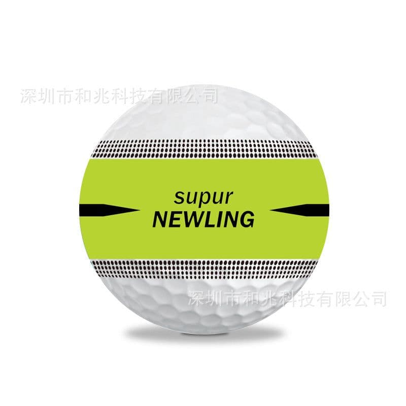 image-Golf's new three-layer game ball, 360-degree seamless alignment, putter, high-density end ball, logo printable