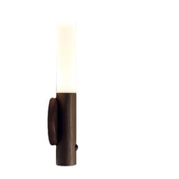 image-Smart Human Body Sensing LED Night Light Table Lamp - Walnut European Style Multifunctional