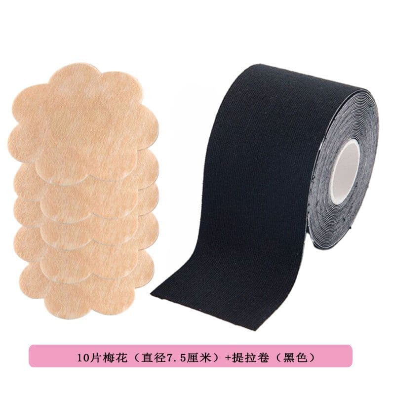 image-Invisible Elastic Breast Lift Stickers, 10cm*5m Nylon, Breathable