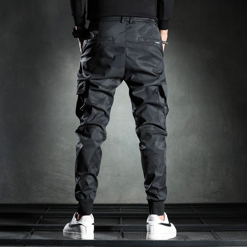 image-BINCENAL Camouflage Cargo Pants Men 5XL Stretch