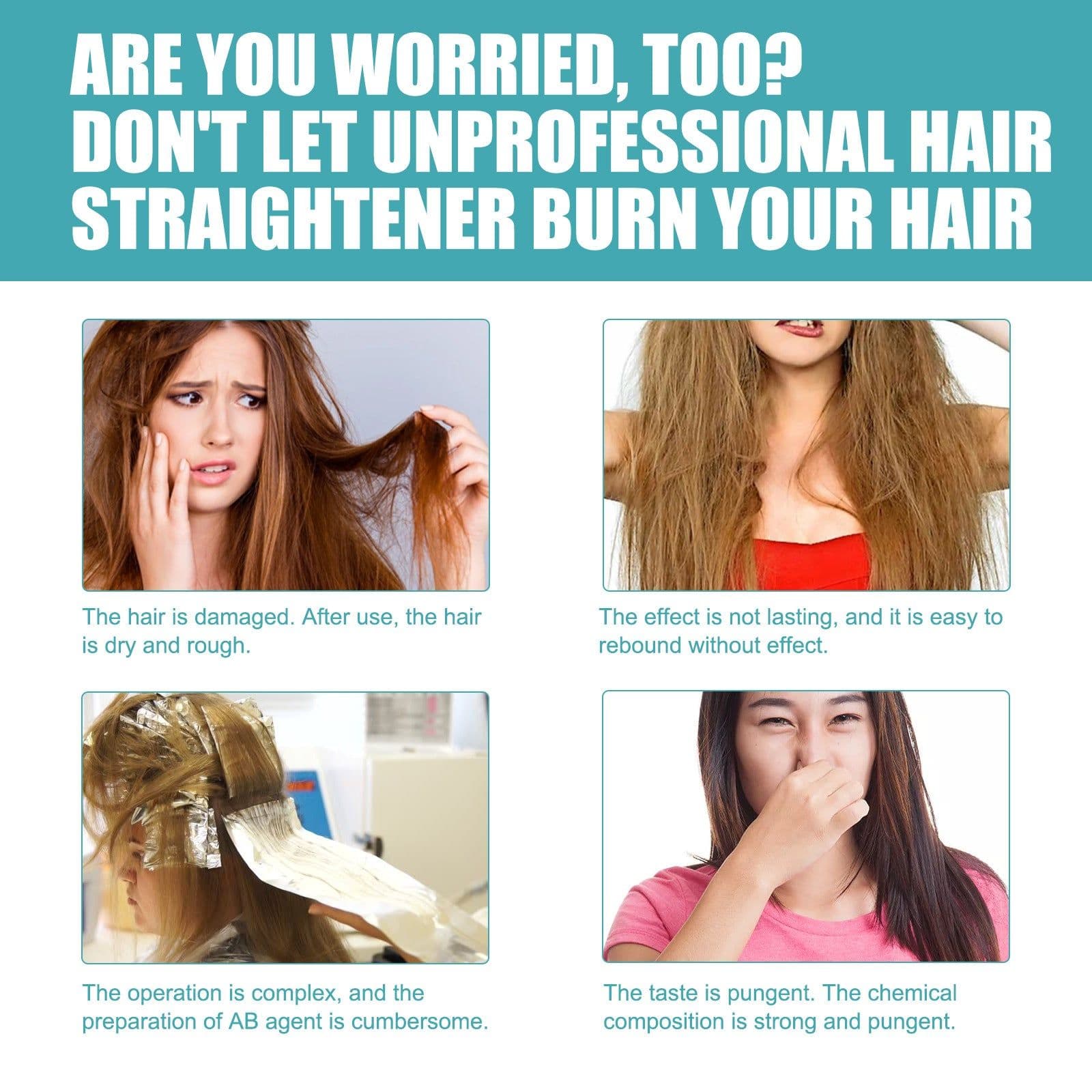 image-EELHOE Protein Straightening Cream - Hair Repair