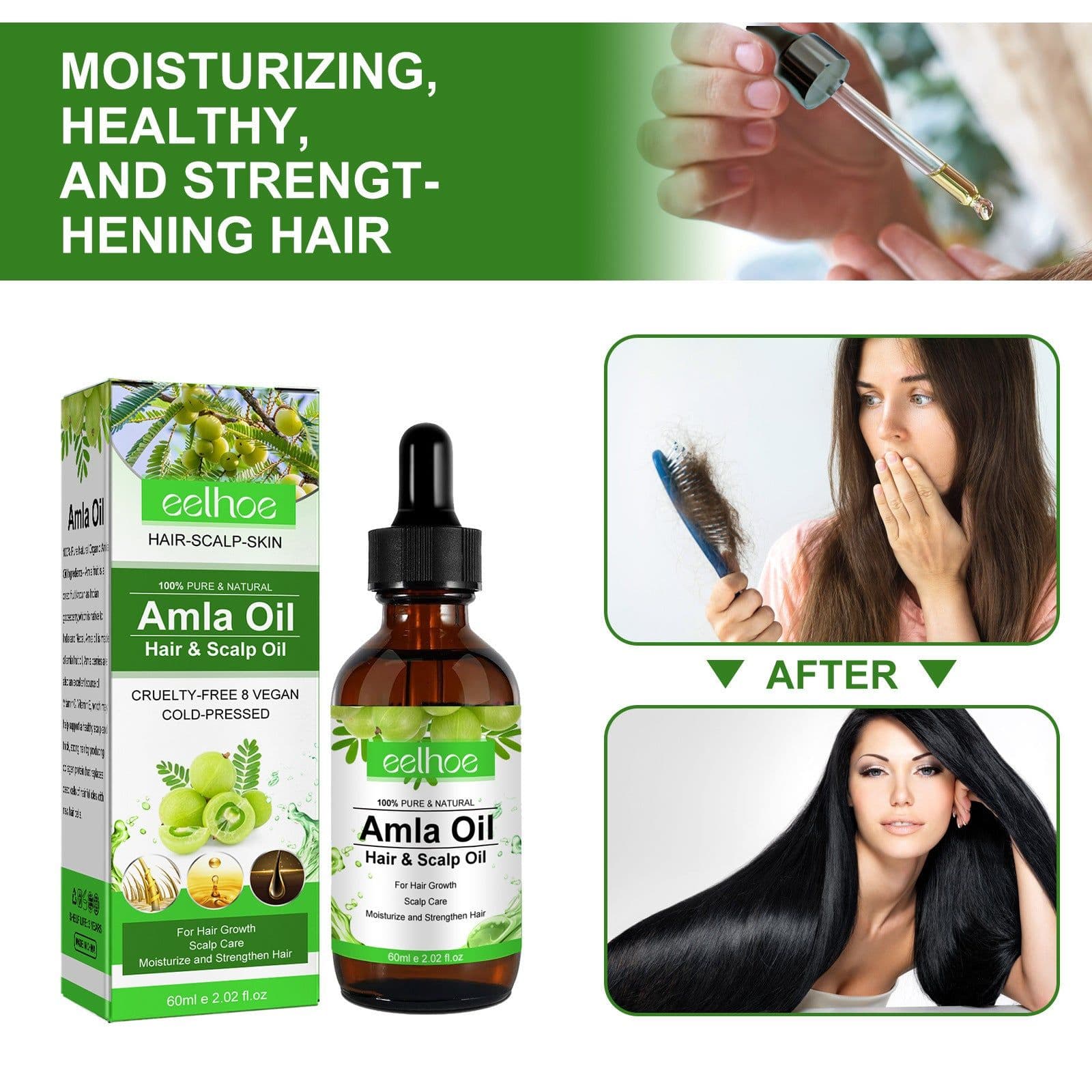 image-EELHOE Gooseberry Oil Hair Essence 60ml
