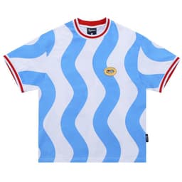 image-FORGIVENESS Men's T-Shirt - Blue White Casual Short Sleeve XL