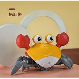 image-Electric Induction Crab Toy - Walking Crawling Baby