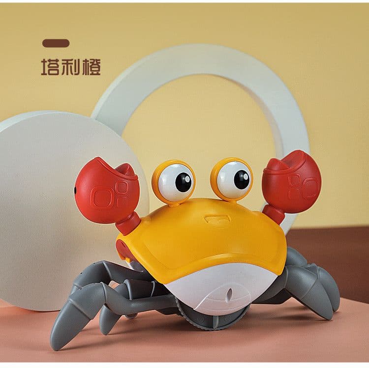 image-Electric Induction Crab Toy - Walking Crawling Baby