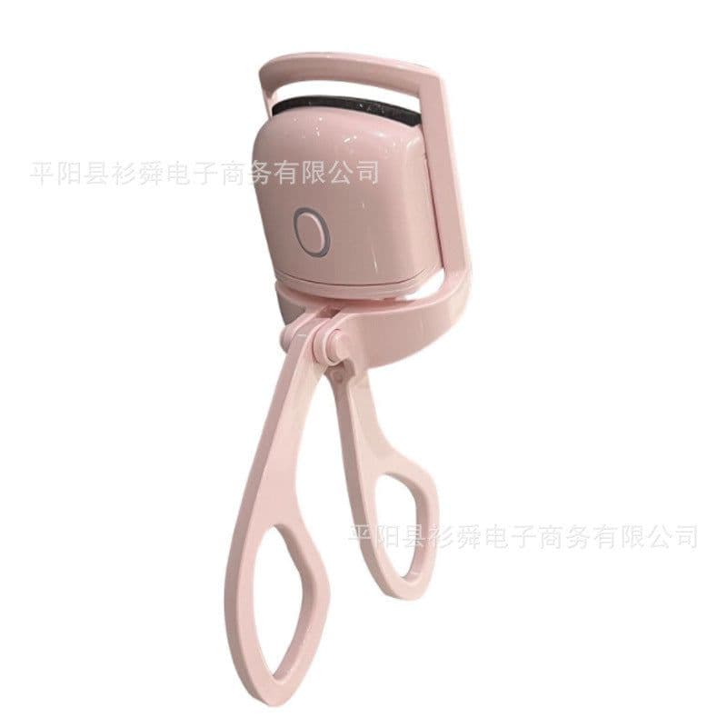 image-Electric Eyelash Curler Rechargeable Heated - Pink