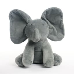 image-Plush Flying Elephant Toy - Soft LSD Peekaboo Bear - Kids Gift 4 Music/Voice - 7-14 Years