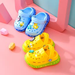 image-Baby Sandals - Grey Cartoon EVA Unisex 4-6Y