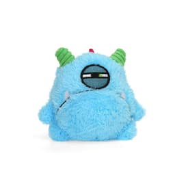 image-Qmonster dog toy beautiful plush Q Baolong egg sound thorn ball bite wear cute plush puppy pet ball