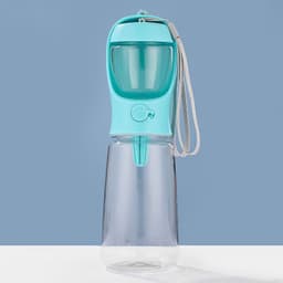 image-Portable Dog Water Cup - Plastic Pet Drinking Cup for Outdoor Use