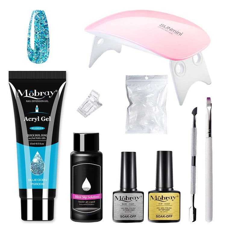 image-Meike 9-Piece Manicure Set Nail Extension Mold