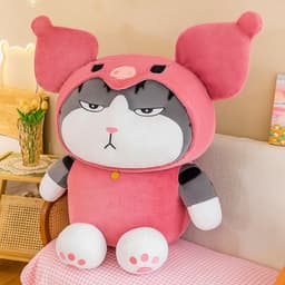 image-Plush Cat Toy 100cm Super Soft Short Plush