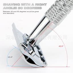 image-Jodial Double Edge Safety Razor - Reusable Unisex