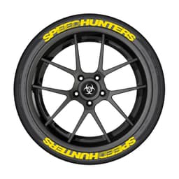 image-Speedhunters Car Tire Stickers 3D Decal PVC