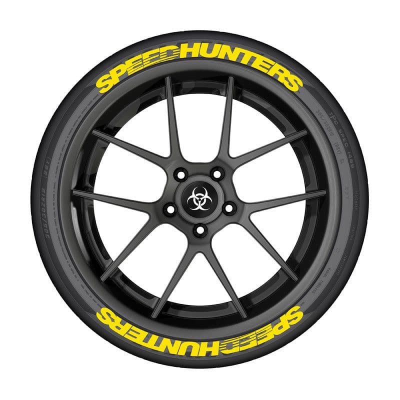 image-Speedhunters Car Tire Stickers 3D Decal PVC