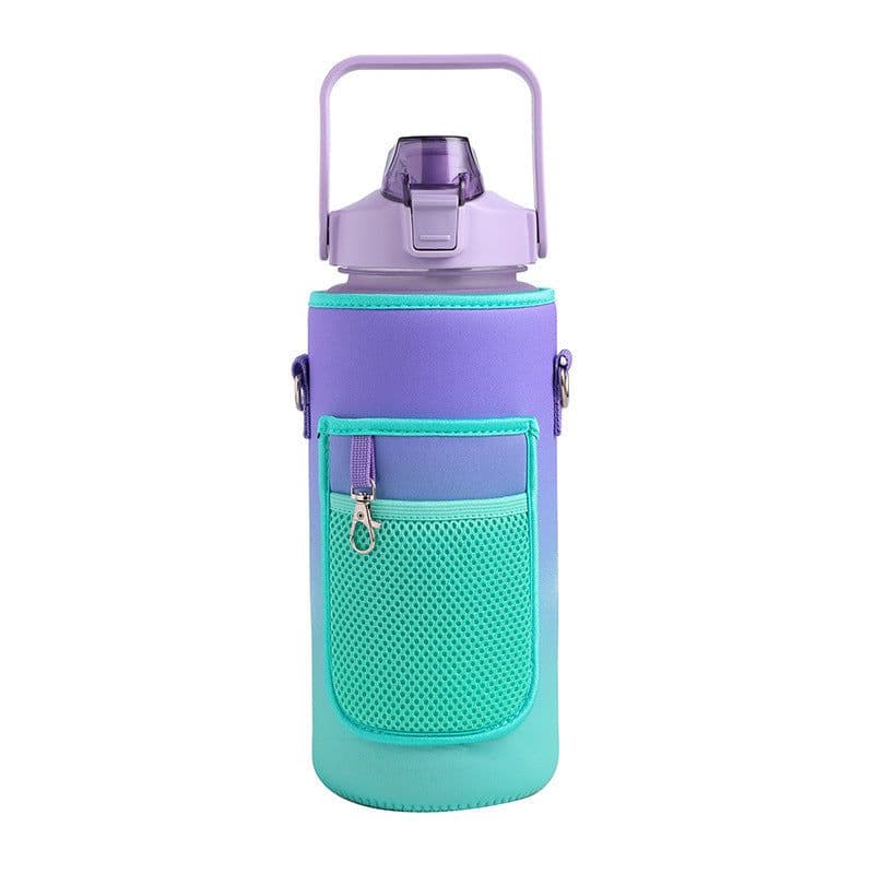 image-Manufacturers wholesale insulation cup sets insulation kettle sets water cup sets water bottle sets anti-collision can be inclined across diving material cup sets