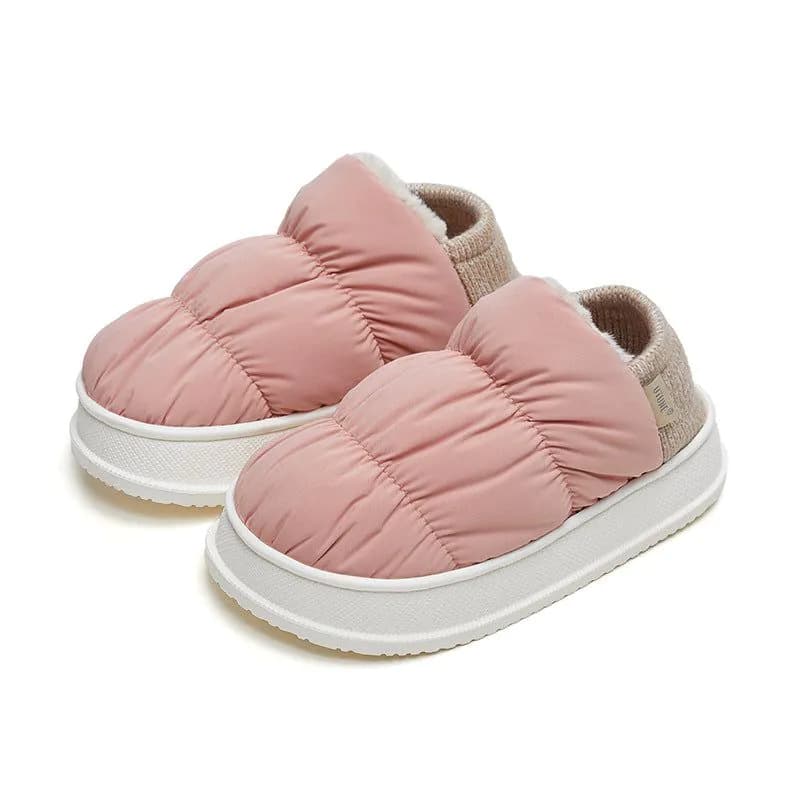 image-Youtun Thick-soled Cotton Slippers Non-slip Winter Indoor Shoes