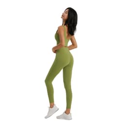 image-Nuls High Waist Yoga Pants - Lead-grey, Size 10, Super Elastic
