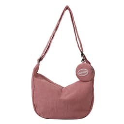 image-Women's Retro 2023 Canvas Crossbody Tote Bag - Khaki