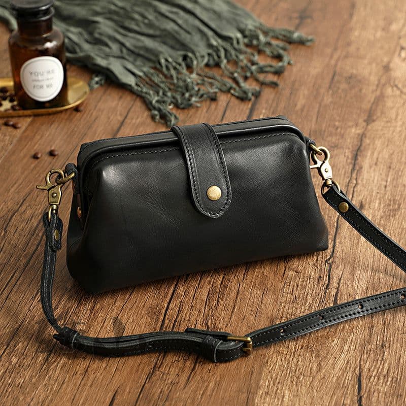 image-Turn Around the Mountain Women's Doctor Bag - Coffee Leather