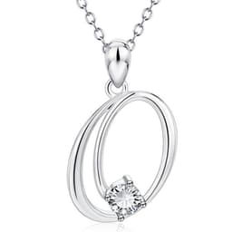 image-Baoshina Alphabet Diamond Pendant Necklace 26 Letters Jewelry Crossborder Supply