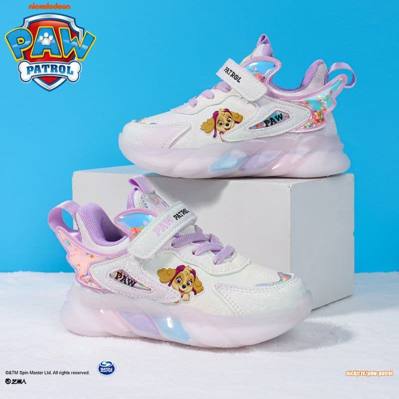 image-Wangwang Sports Shoes - Girls' Velcro Mesh Casual Non-Slip