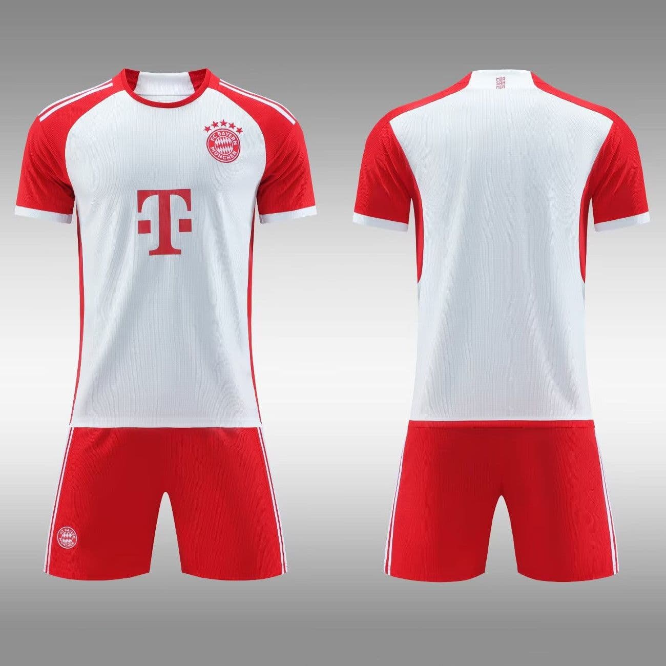image-Football Jersey - Unisex Polyester Soccer Kit Adult