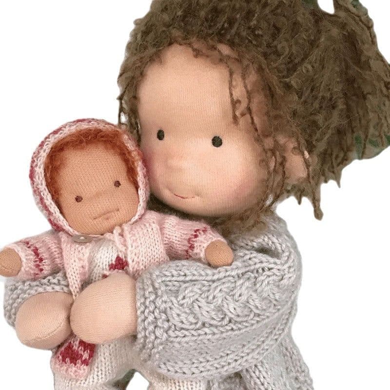 image-Waldorf Doll Cotton Handmade - Christmas Gift