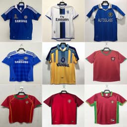 image-Chelsea 2007-08 Home Football Jersey - Men's S Retro