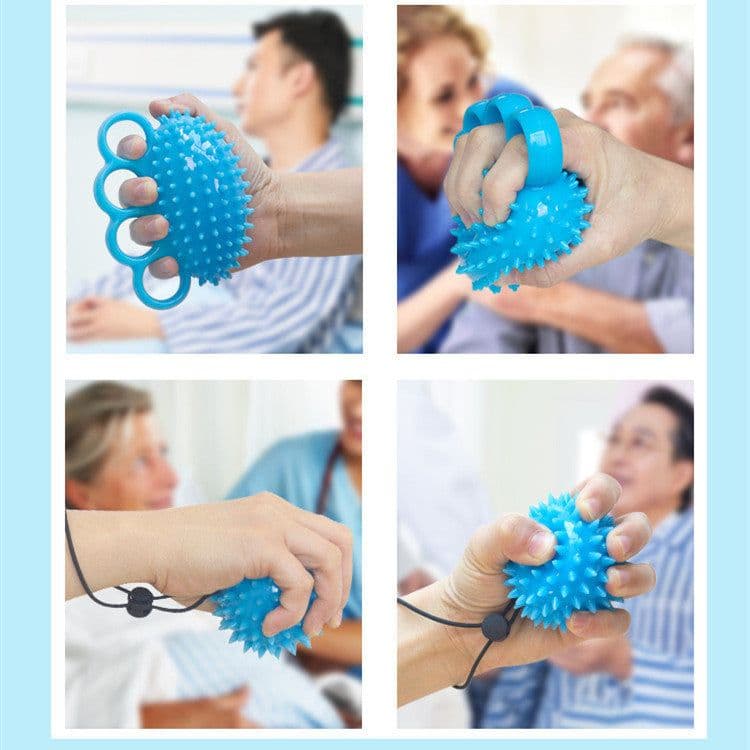 image-Finger Grip Ball for Elderly, Strength Exercise, Rehabilitation Training, Grip Ball