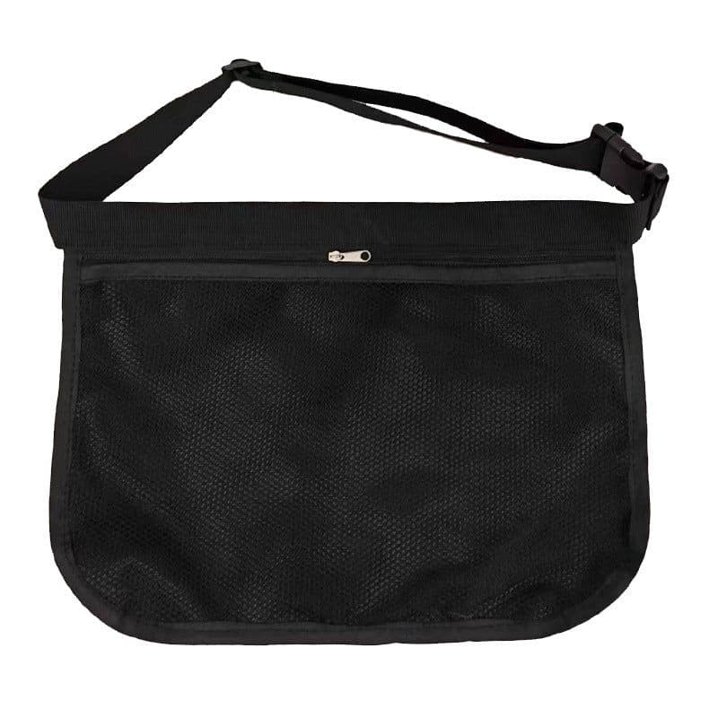 image-Cross-border portable pickleball tennis ball collection bag training sports single large-capacity outdoor waist bag