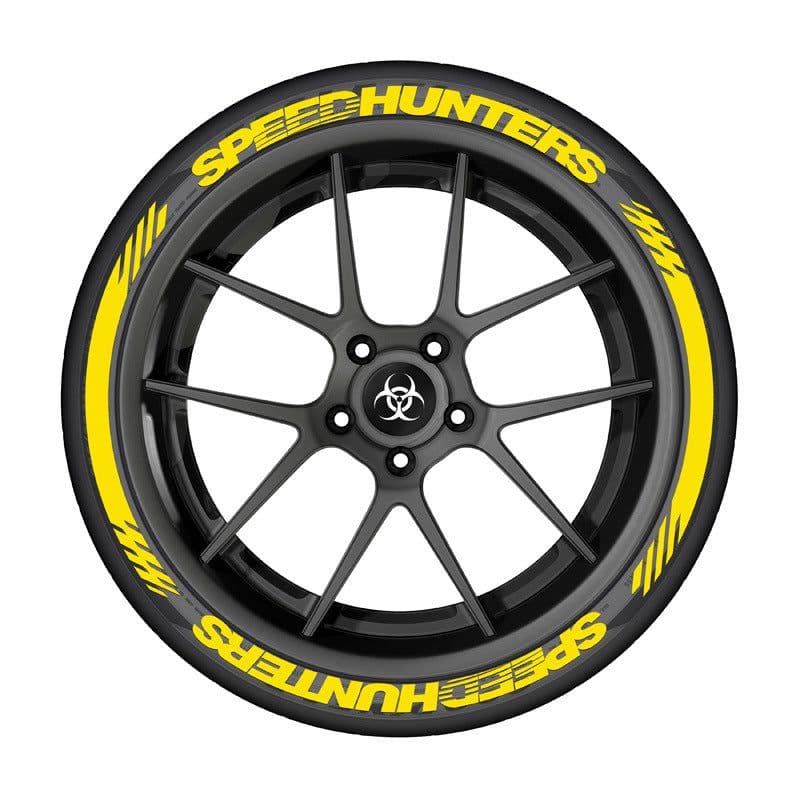 image-Speedhunters Car Tire Stickers 3D Decal PVC