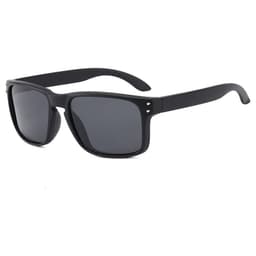 image-MOTOR Polarized Sunglasses - Gray Red UV400