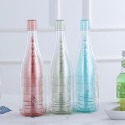 image-Plastic Wine Glass Set - Transparent 101-200ml